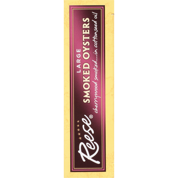 Reese's Oysters, Smoked, Large