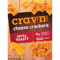 Crav'n Flavor Cheese Crackers, Extra Toasty️