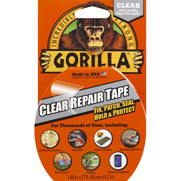 Gorilla Tape, Clear Repair