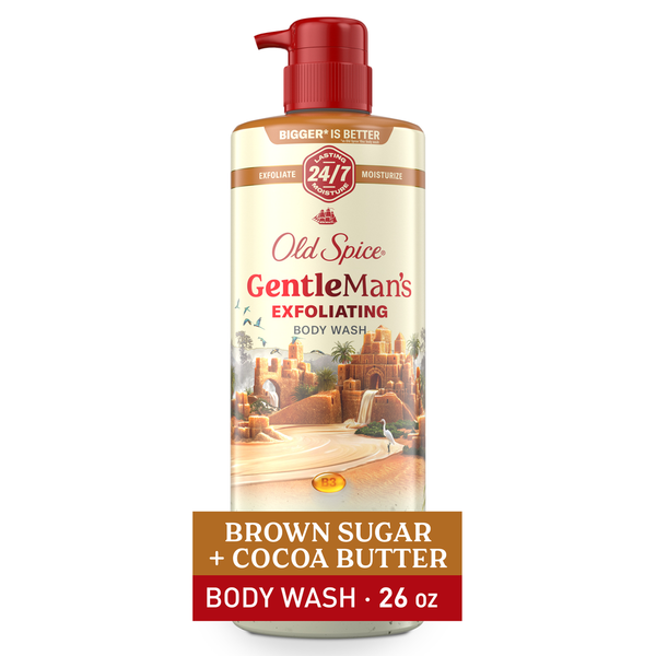 Old Spice Men's Body Wash for Men, Brown Sugar + Cocoa Butter