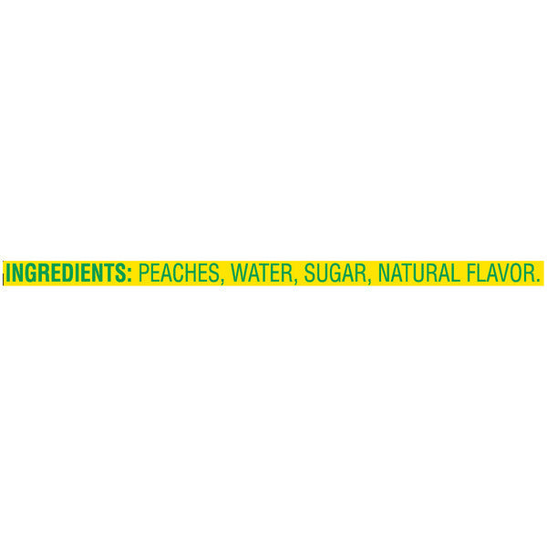 Del Monte Peaches, Sliced, 100 Calorie