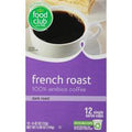 Food Club Coffee, 100% Arabica, Dark Roast, French...
️