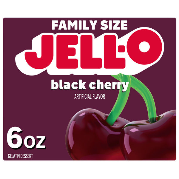 Jell-O Black Cherry Gelatin Dessert Mix