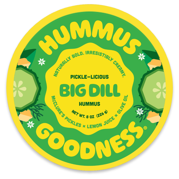 Hummus Goodness  Big Dill Hummus, Seed Oil Free