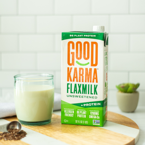 Good Karma Flaxmilk, Unsweetened + Protein