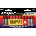 RAYOVAC AA Batteries, Double A Alkaline Batteries