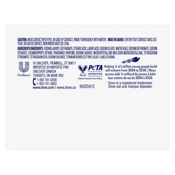 Dove Beauty Bar Soap Gentle Exfoliating