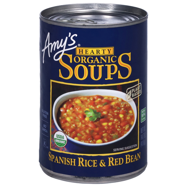 Amy's Kitchen Organic Hearty Spanish Rice & Red Bean Soups