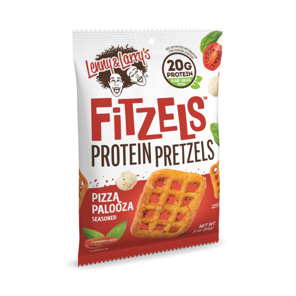 Lenny & Larry's Fitzels Protein Pretzels, Pizza Palooza Seasoned