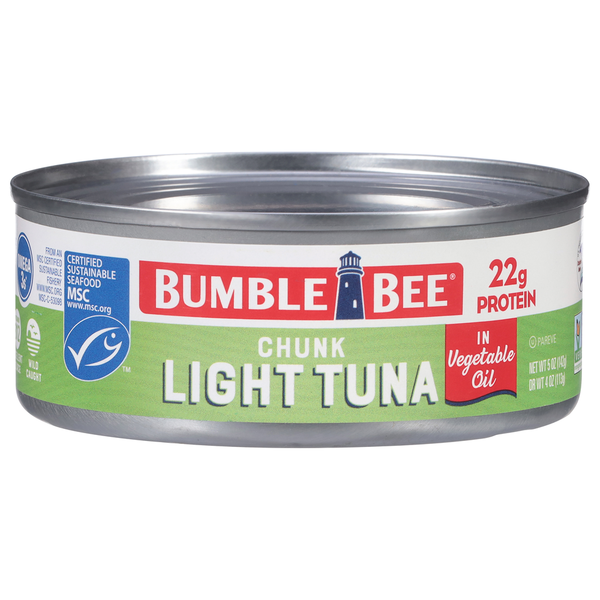 Bumble Bee Chunk in Vegetable Oil Light Tuna