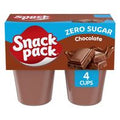 Snack Pack Zero Sugar Chocolate Pudding Cups️