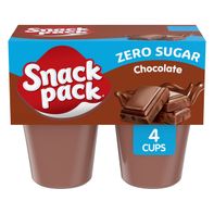 Snack Pack Zero Sugar Chocolate Pudding Cups️