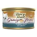 Purina Fancy Feast Gravy Lovers Turkey Feast Grilled Gourmet Cat Food in Wet Cat Food Gravy