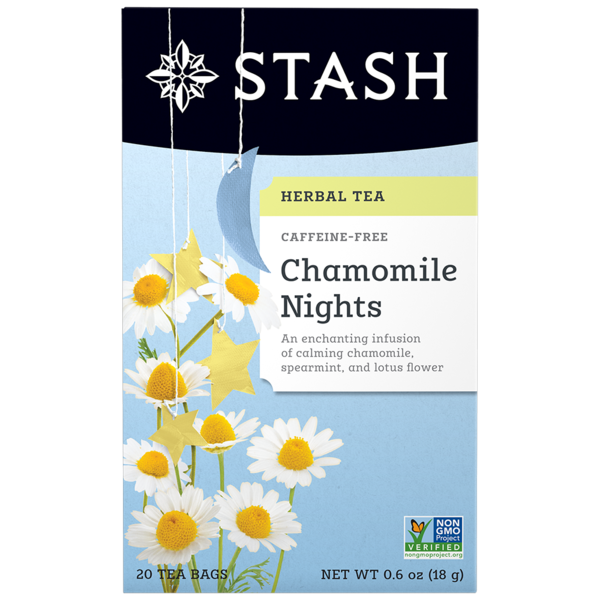 Stash Chamomile Nights Herbal Tea, Caffeine Free