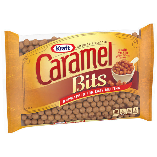 Kraft America's Classic Unwrapped Candy Caramel Bits for Easy Melting