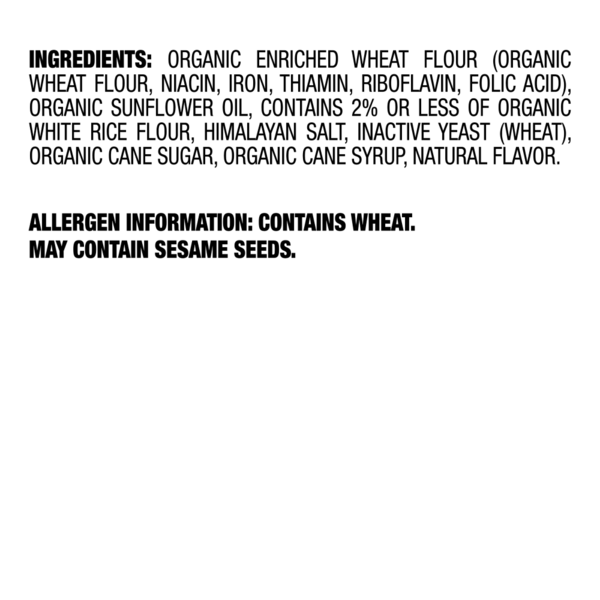 Milton's Organic Crackers, Himalayan Salt