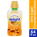 International Delight Coffee Creamer, Zero Sugar Caramel Macchiato, 64 FL OZ Bottle