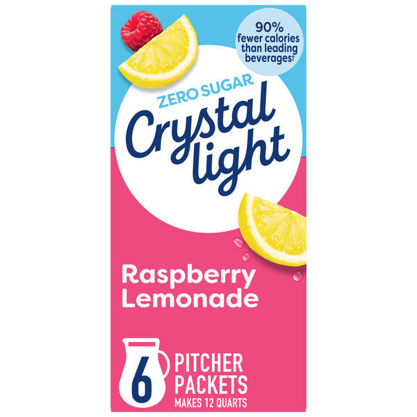 Crystal Light Raspberry Lemonade Artificially Flavored Powdered Drink Mix