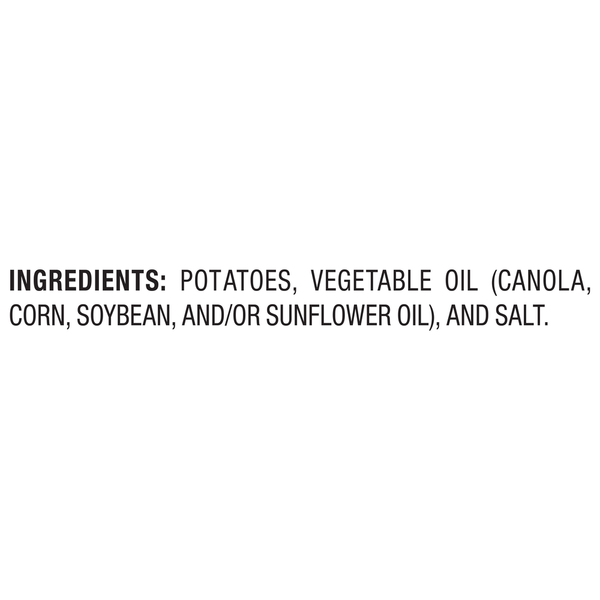 Lay's Wavy Lightly Salted Potato Chips Original 7 1/2 Oz