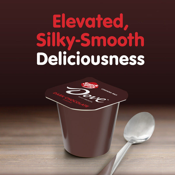 Snack Pack DOVE Dark Chocolate Pudding Cups