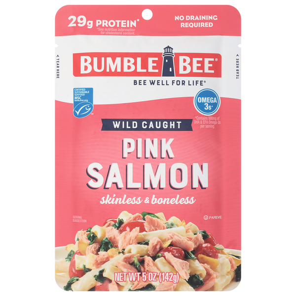 Bumble Bee Wild Caught Skinless & Boneless Pink Salmon
