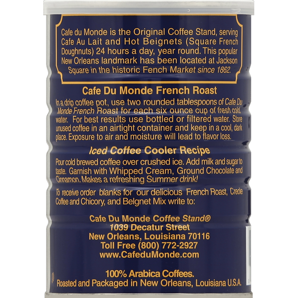 Cafe Du Monde Coffee, French Roast
