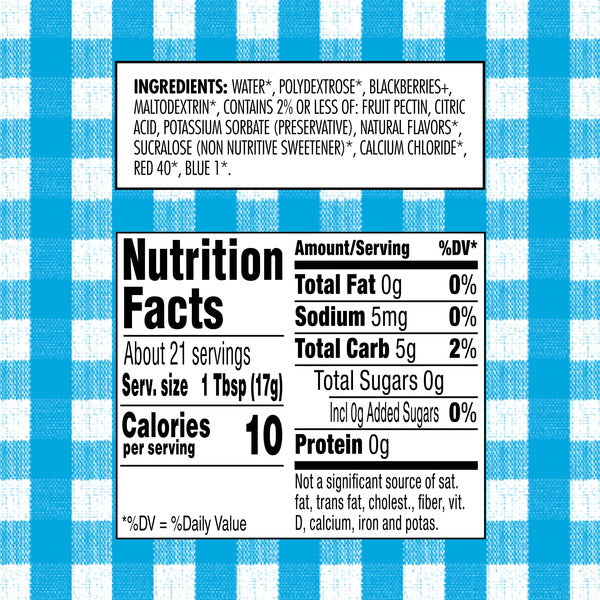 Smucker's Sugar Free Seedless Blackberry Jam