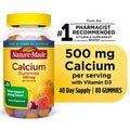 Nature Made Calcium Gummies 500 mg Per Serving wit...
️