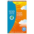 Simply Done Fresh Scent Dryer Sheets️