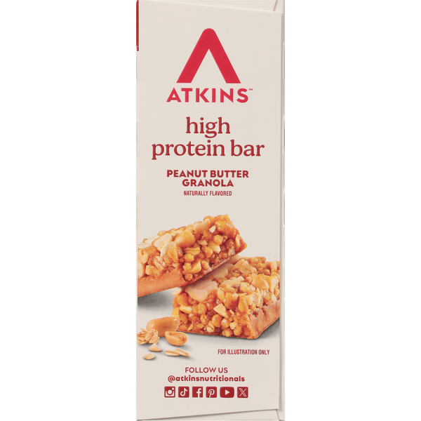 Atkins Peanut Butter Granola High Protein Bar