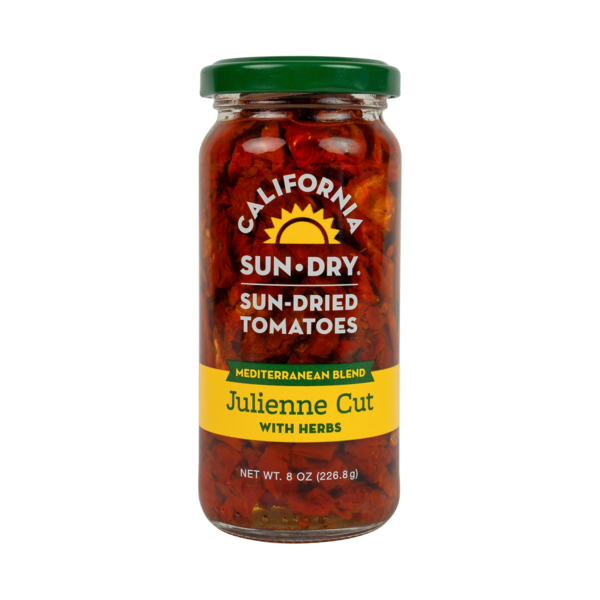 California Sun Dry Sundried Tomatoes in Oil,  Julienne Cut