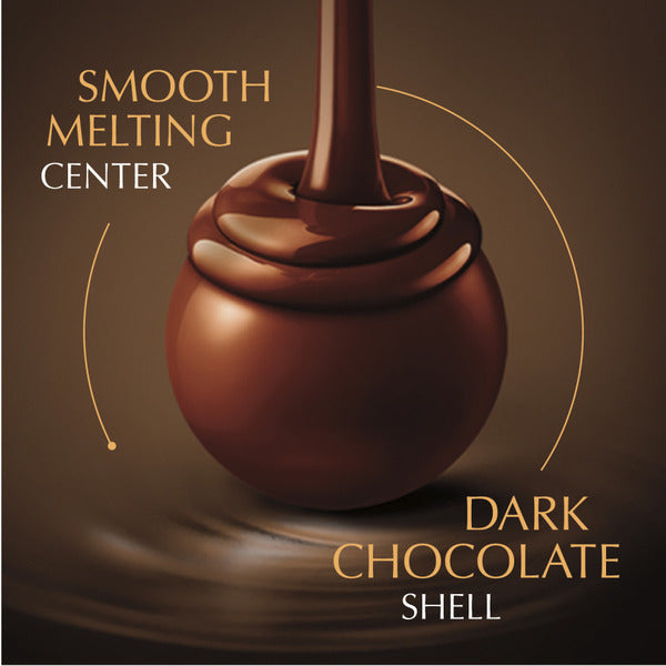 Lindt Lindor 70% Extra Dark Chocolate Candy Truffles