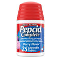 Pepcid Complete Acid Reducer + Antacid Chews, Berry, 25 ct