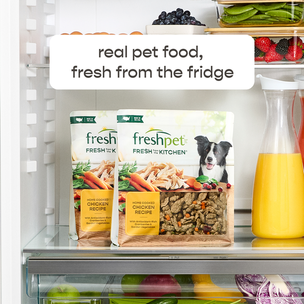 Freshpet Fresh Dog Food, Freshly Roasted Meals, Tender Chicken Recipe