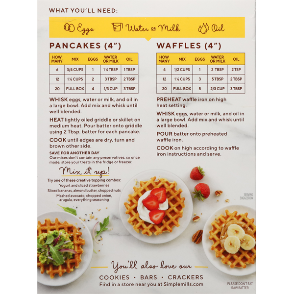 Simple Mills  Almond Flour Original Pancake & Waffle Mix