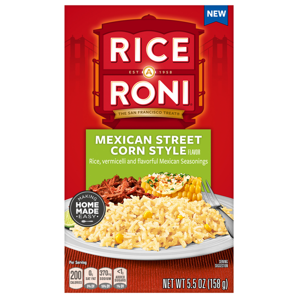 Rice-A-Roni Mexican Street Corn Style Flavor Rice