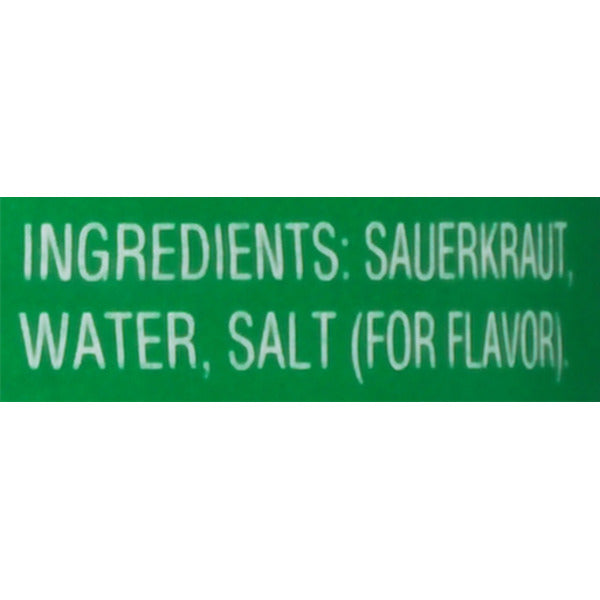 Del Monte Shredded Sauerkraut