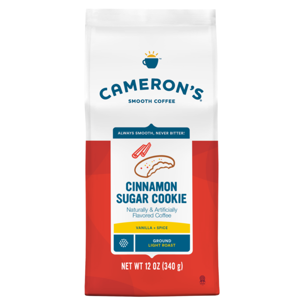 Cameron's Coffee, Ground, Light Roast, Cinnamon Sugar Cookie