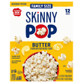 SkinnyPop Butter Microwave Popcorn Family Size