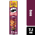Pringles BBQ Potato Crisps Chips, Lunch Snacks, Party Stack, 7.1 oz