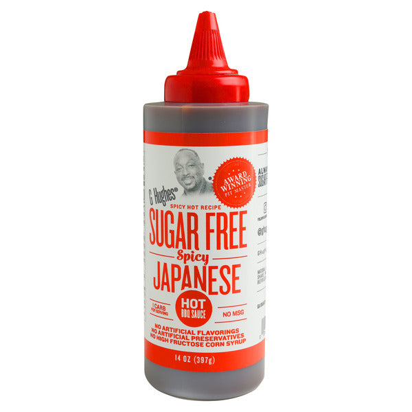 G Hughes Sugar Free Spicy Japanese Hot Bbq Sauce