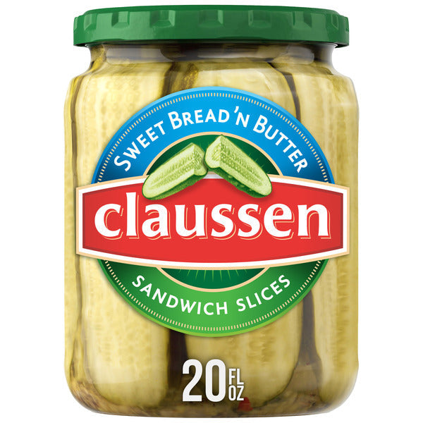 Claussen Sweet Bread N' Butter Sandwich Pickle Slices