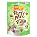 Purina Friskies Made in USA Facilities, Natural Cat Treats, Party Mix Natural Yums Catnip Flavor