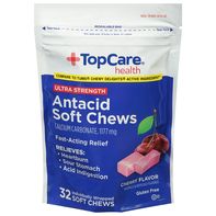 TopCare Antacid, Ultra Strength, 1177 mg, Cherry F...
️