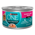 Purina ONE Natural, High Protein Cat Food, Salmon and Trout Recipe in Sauce