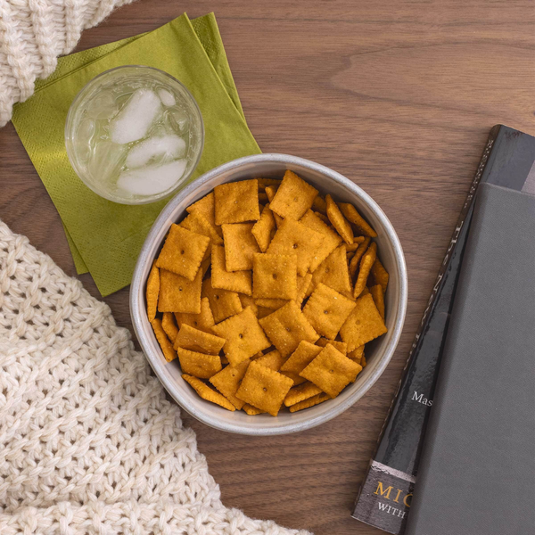 Annie's Organic Cheddar Squares Baked Cracker Snacks