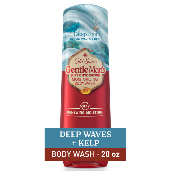 Old Spice Super Hydration Men's Body Wash, Deep Sea