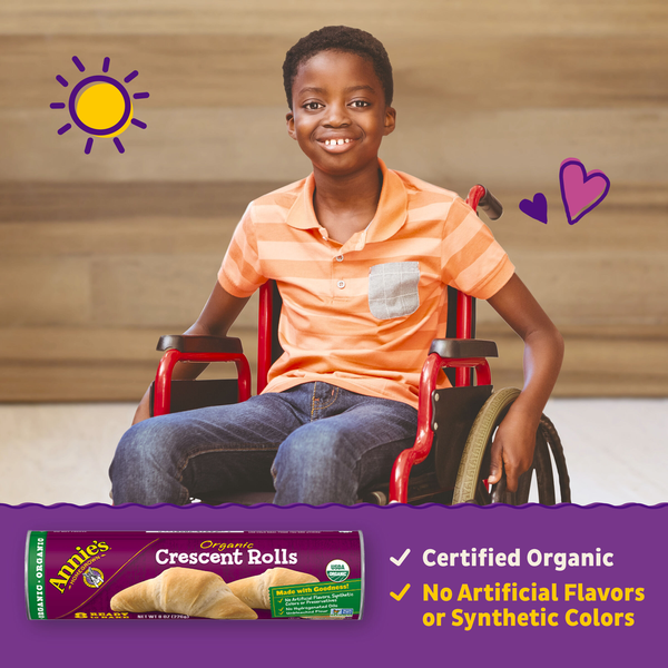 Annie's Organic Crescent Rolls Refrigerated Dough