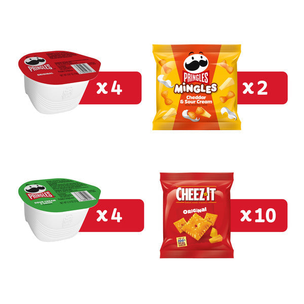 Cheez-It Variety Pack Snacks, Grab and Go, 20 Count