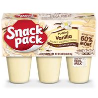 Snack Pack Vanilla Flavored Pudding️